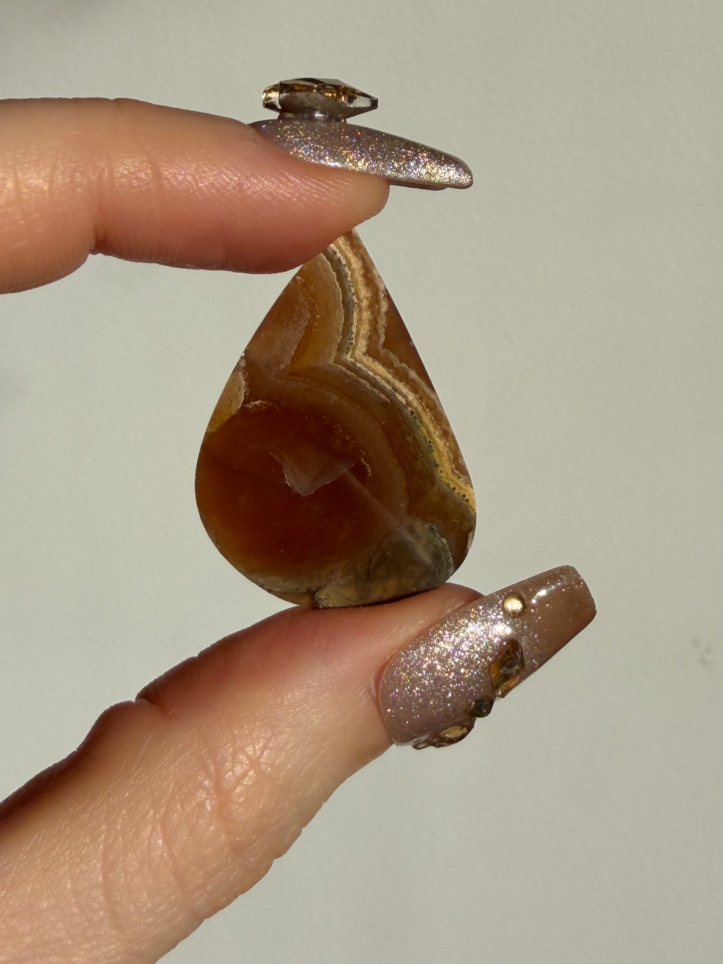 Brown Rhodochrosite Cabochon C