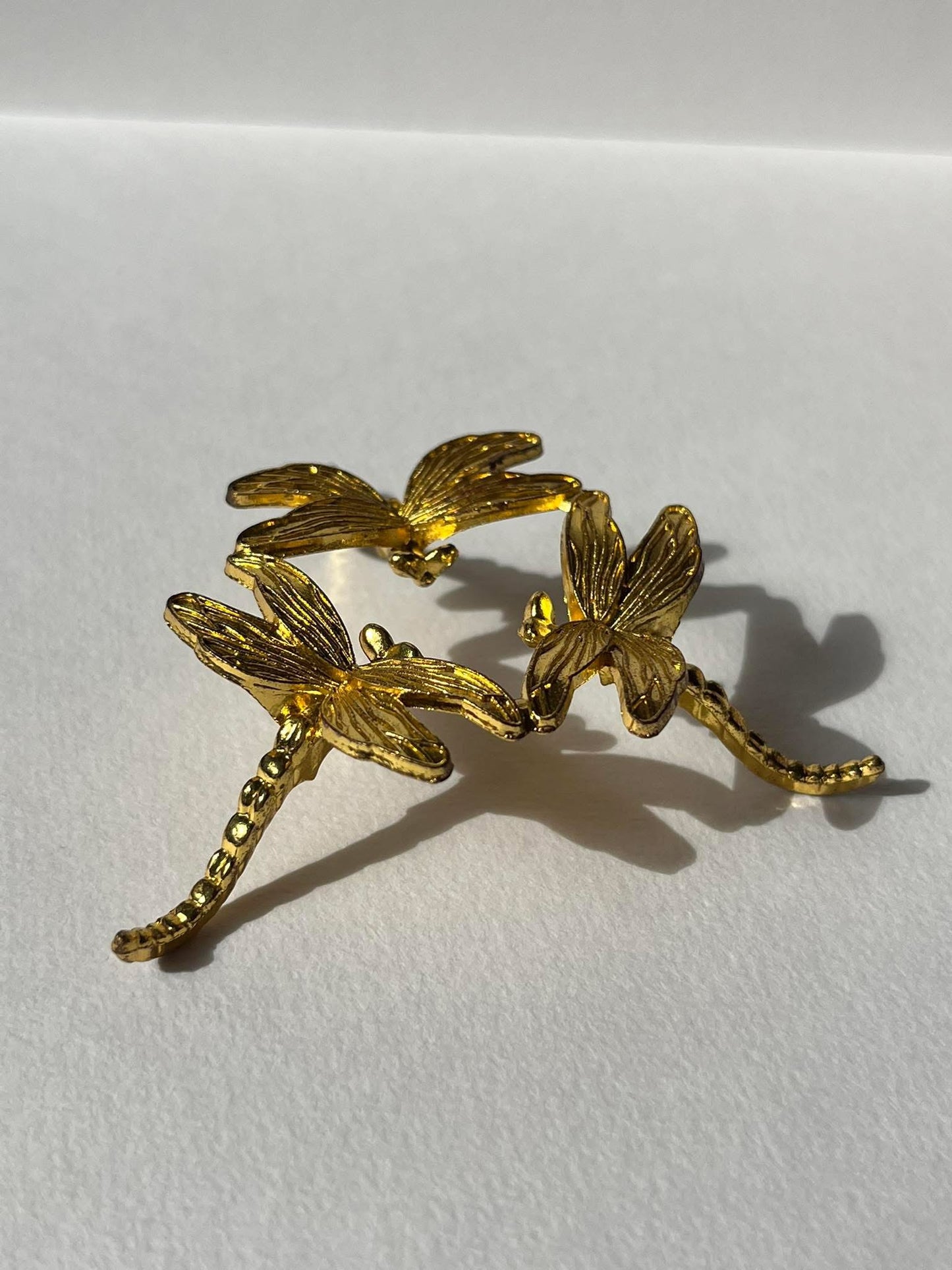 Dragonfly Gold Sphere Stand