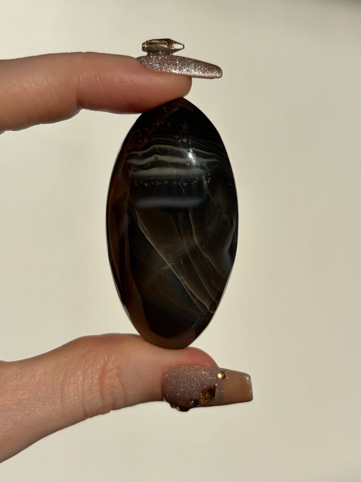 Grey Banded East Indonesian Agate Shiva B