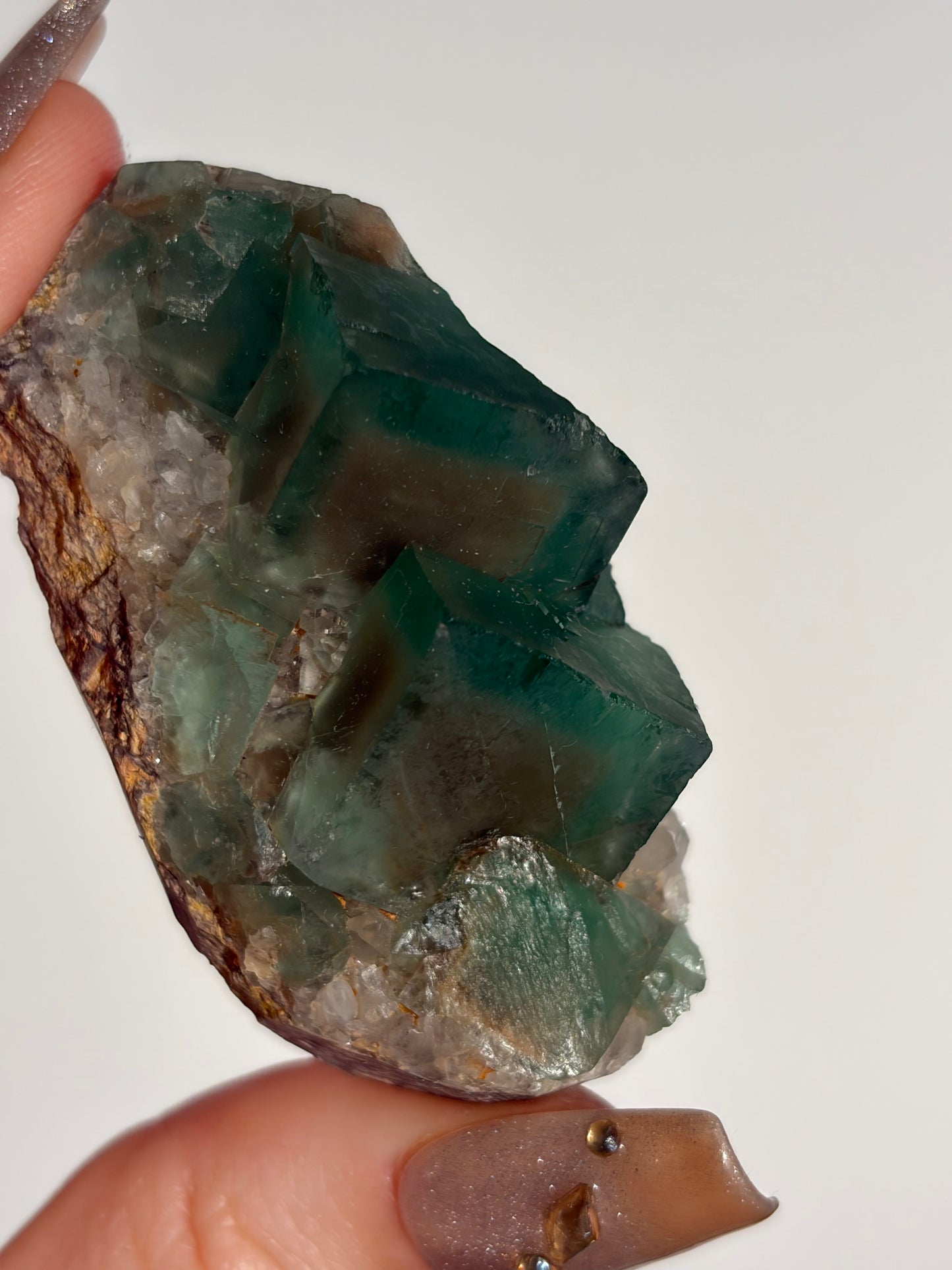 Halo Garden Fluorite Specimen A