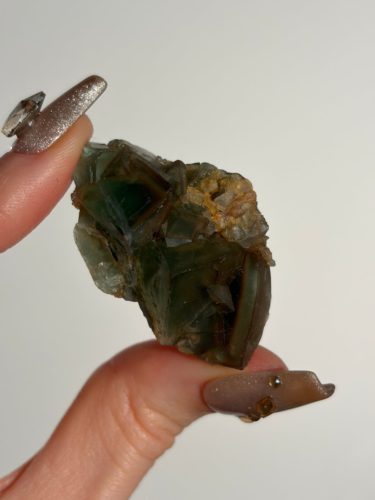 Halo Garden Fluorite Specimen E