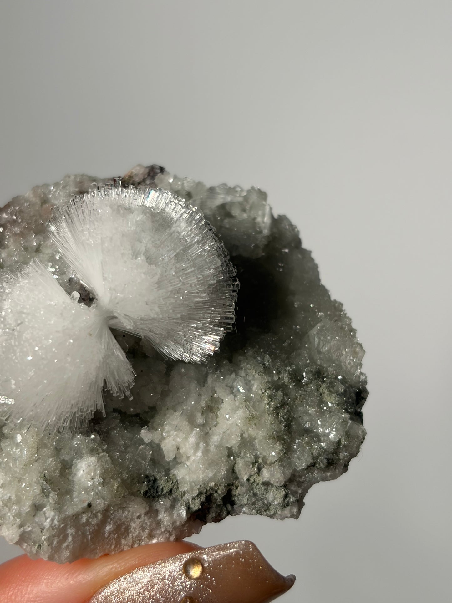 “Icy Bouquets” Bowtie Natrolite Specimen B