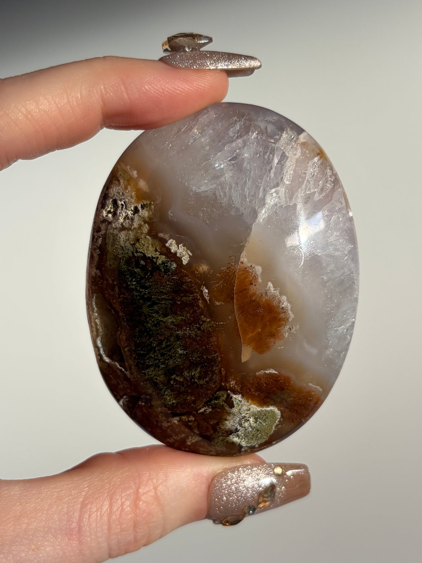 Nebula Agate Palmstone A