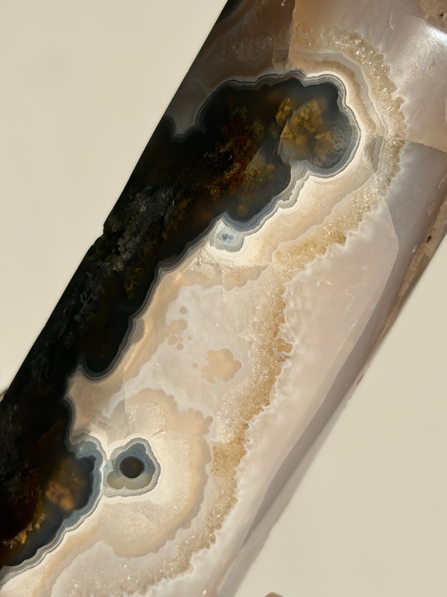 “A Path of Light” Nebula Agate Axis Statement Tower B