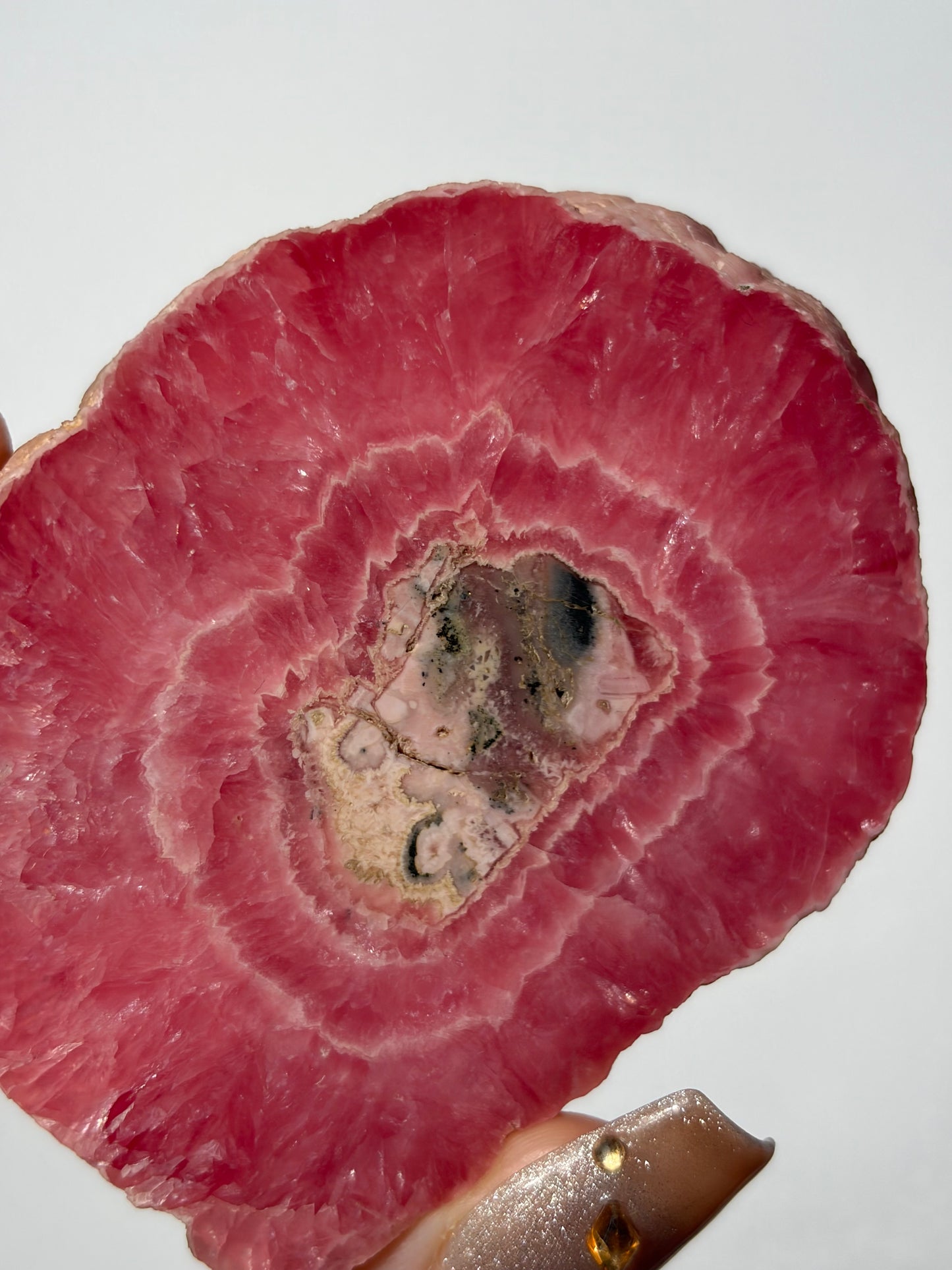 Old Stock Rhodochrosite Nodule Specimen B