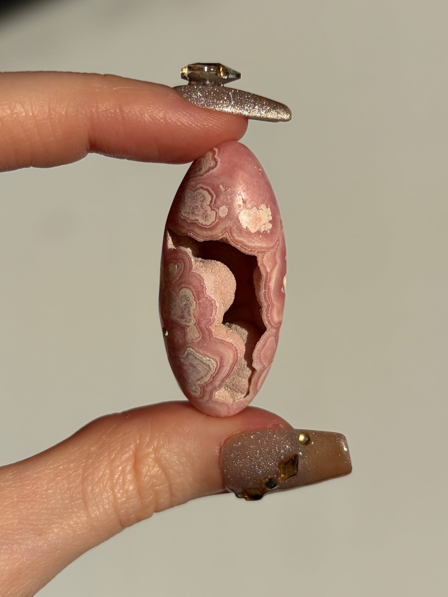 Floral Banded Rhodochrosite Shiva B