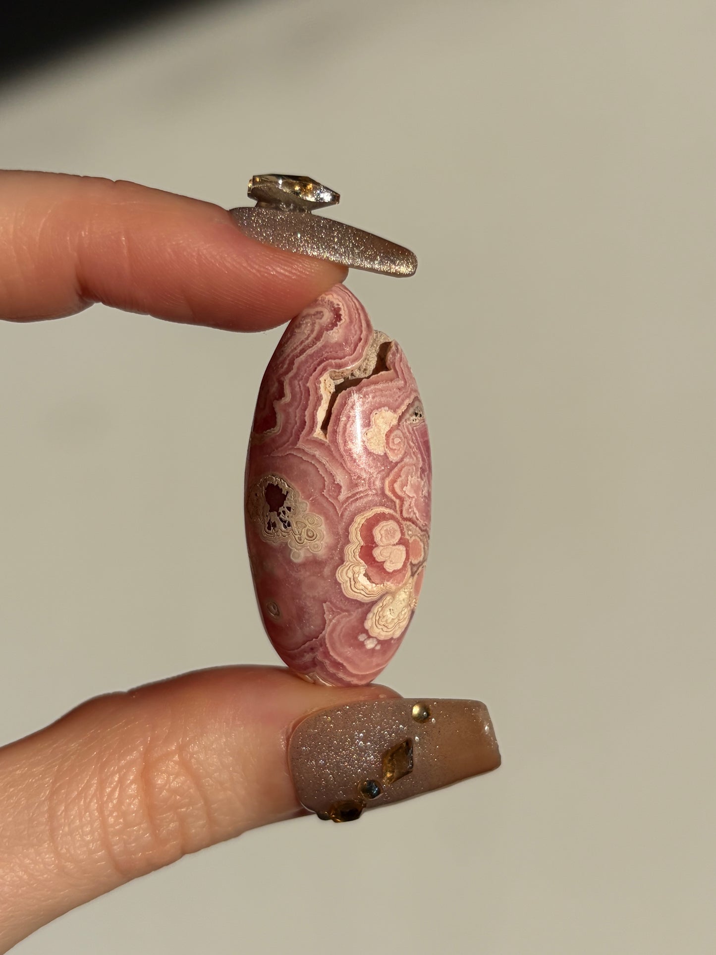 Floral Banded Rhodochrosite Shiva H