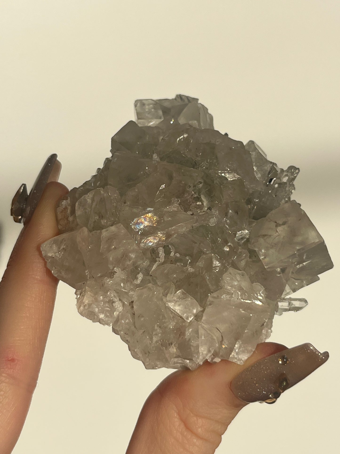 Streep Mine Calcite with Quartz Specimen