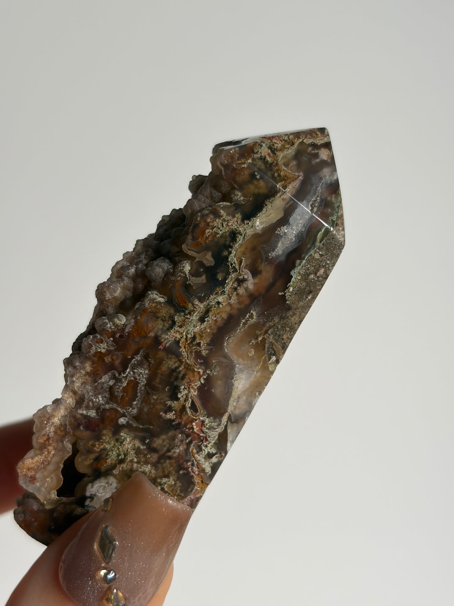 Tembaga Moss in Chalcedony Tower C