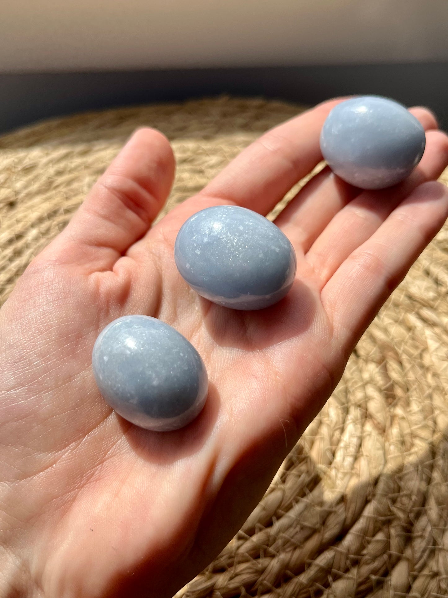 Angelite Tumbled Stone