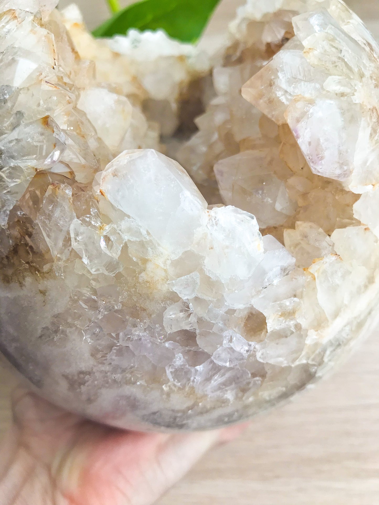 XXL Pink Amethyst Sphere w/Lilac Amethyst & Hematoid Inclusions