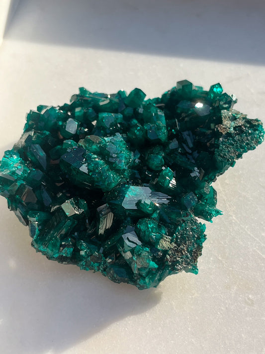 “The Queen” AA Grade Dioptase Specimen