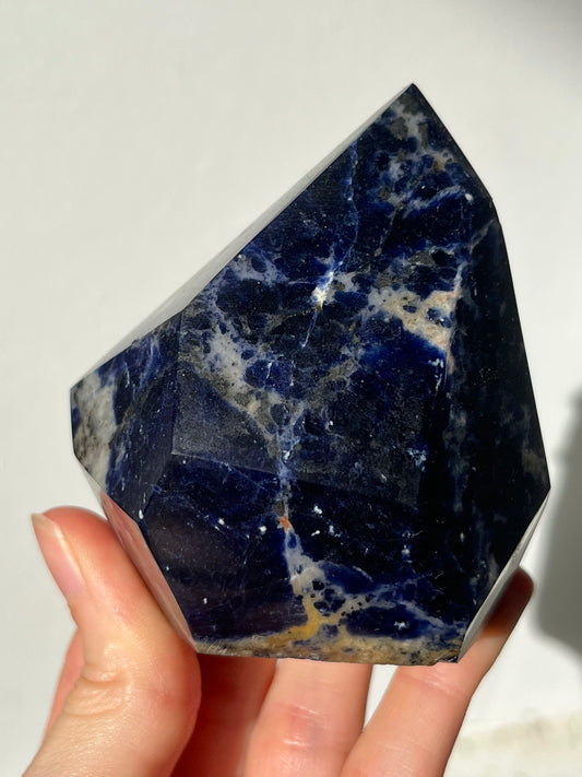 High Grade Sodalite Faceted Freeform #5