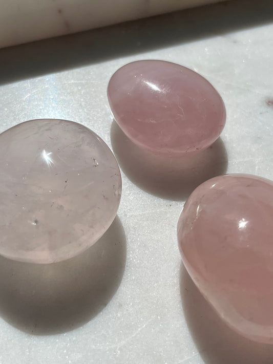 Rose Quartz Palmstone