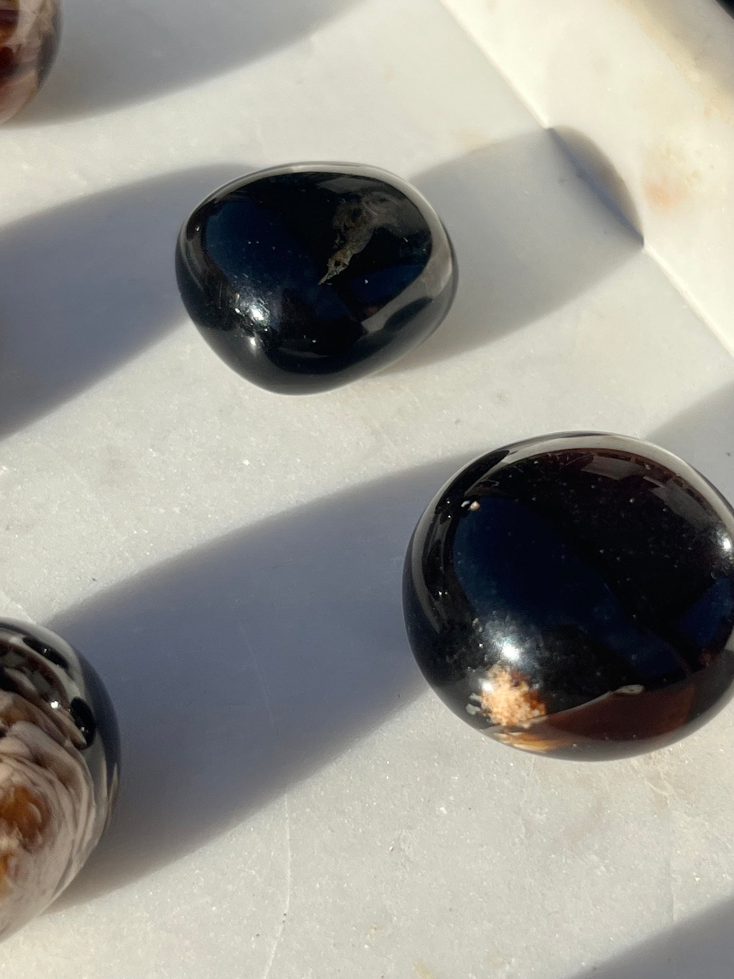 Indonesian Amber Tumbled Stone