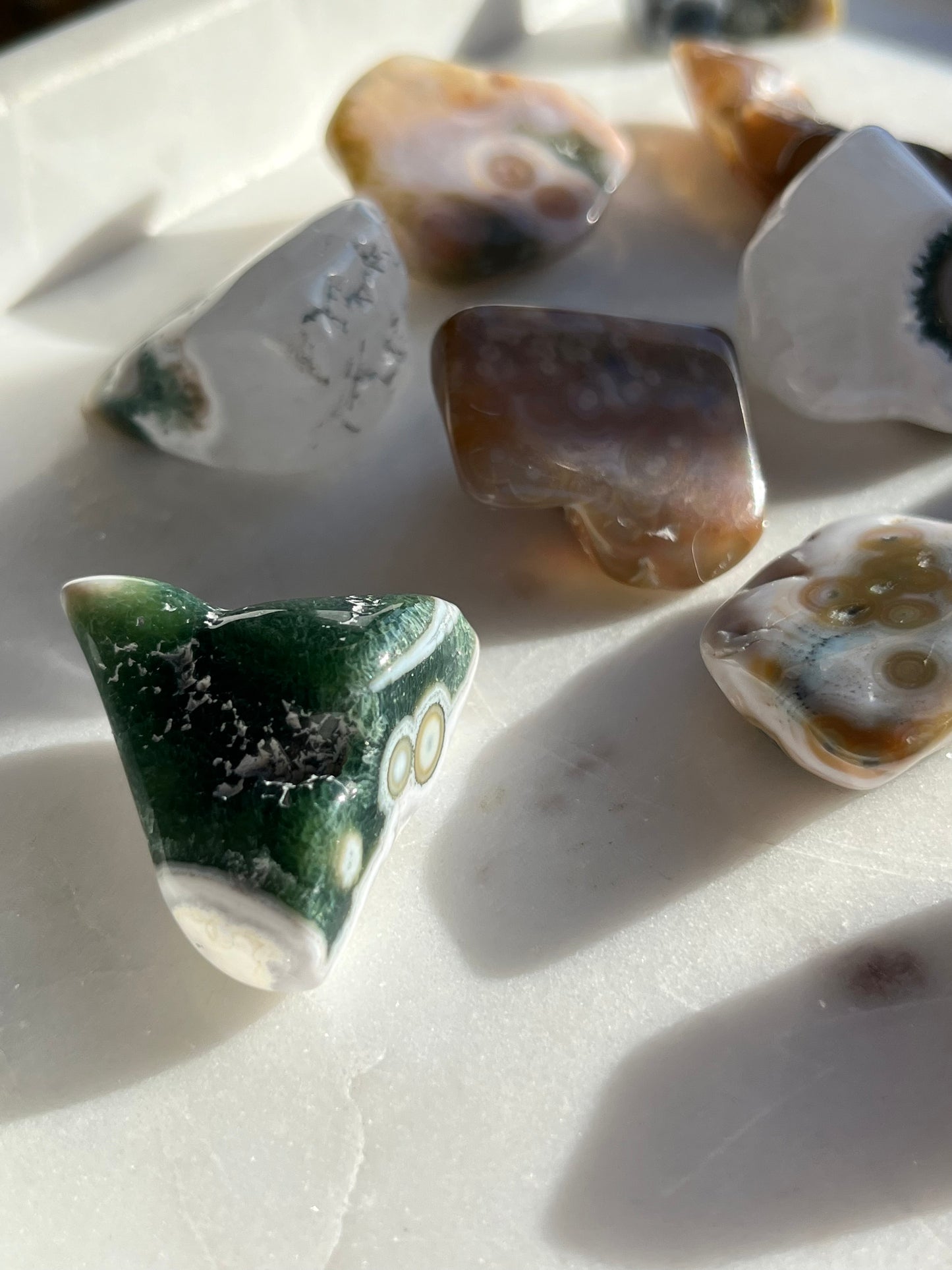 8th Vein Ocean Jasper Large Chunky Freeform