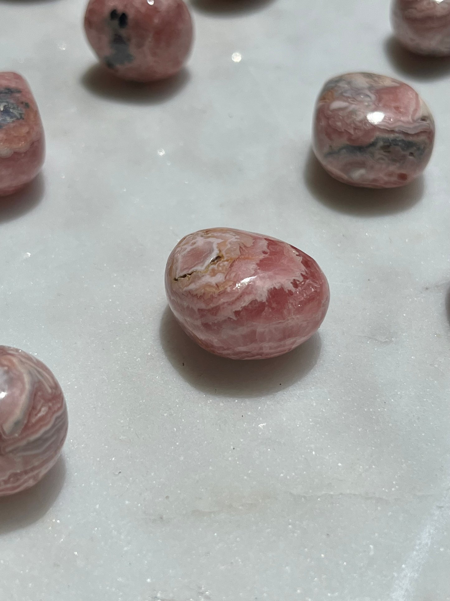 Rhodochrosite Tumbled Stone