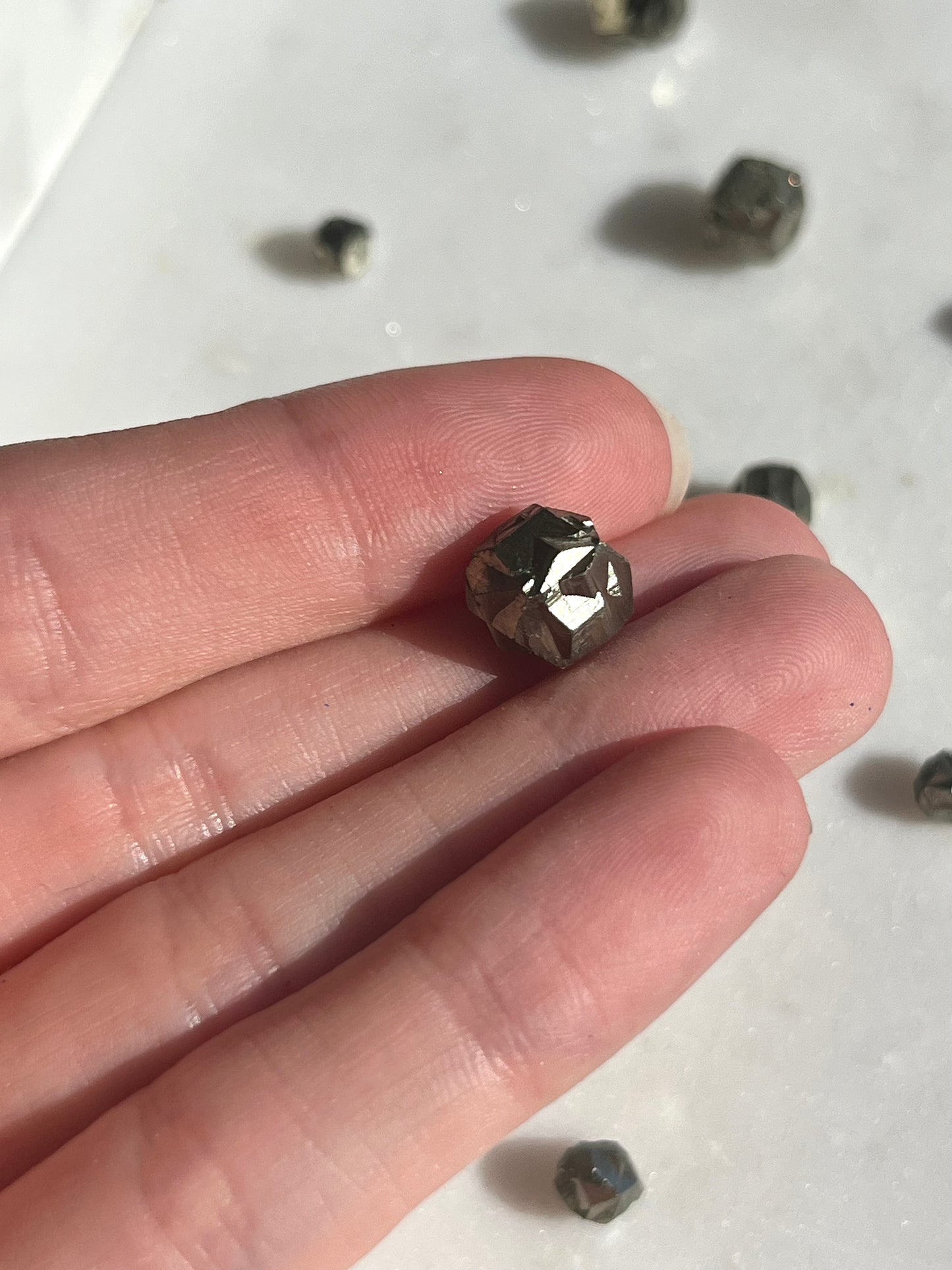 Dodecahedral Pyrite Specimen