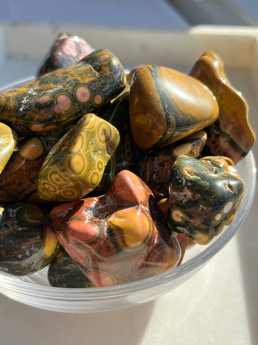 Kabamby Ocean Jasper Chunky Freeform