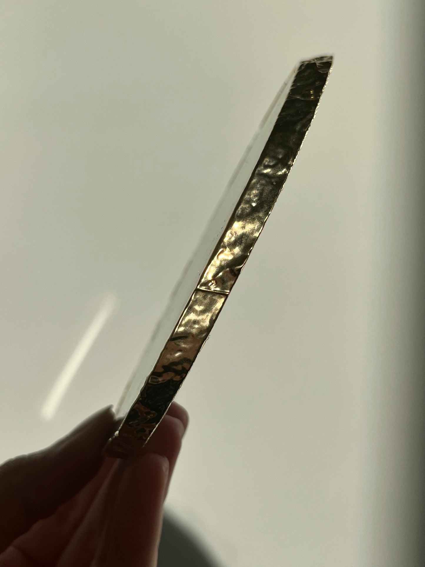 24kt Gold Electroplated Quartz, Agate & Chalcedony Slice #J