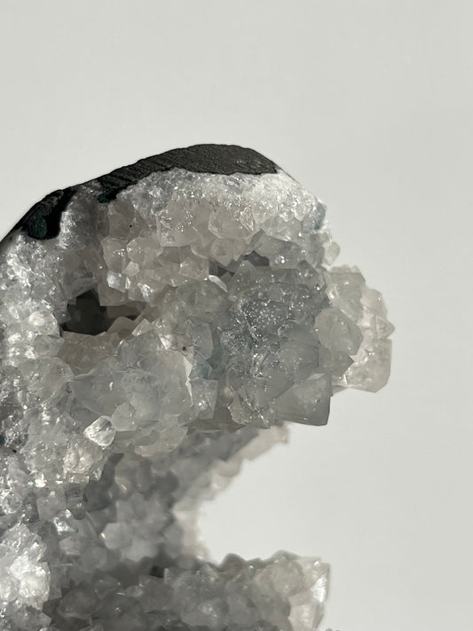 Apophyllite Pseudostalactite Geode Cave in Basalt M