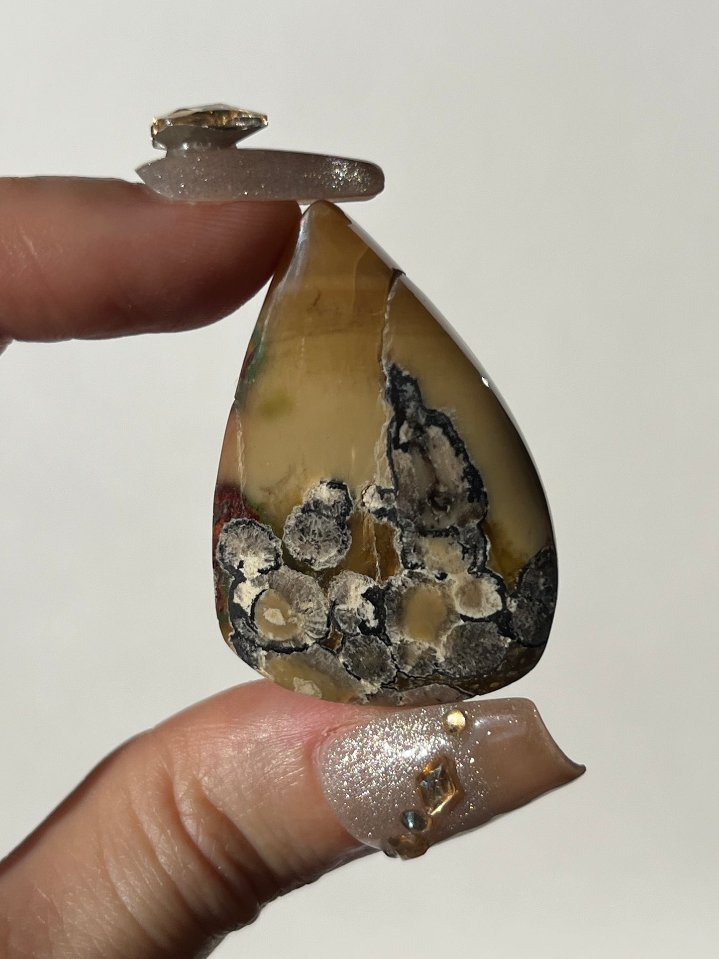 Batu Seniman Picture Jasper with Dendritic Inclusions Cabochon (You Choose)