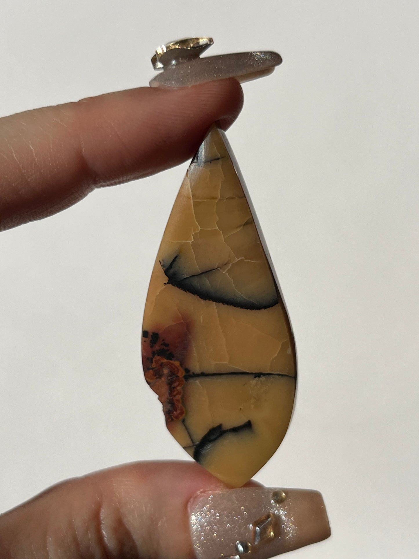 Batu Seniman Picture Jasper with Dendritic Inclusions Cabochon (You Choose)