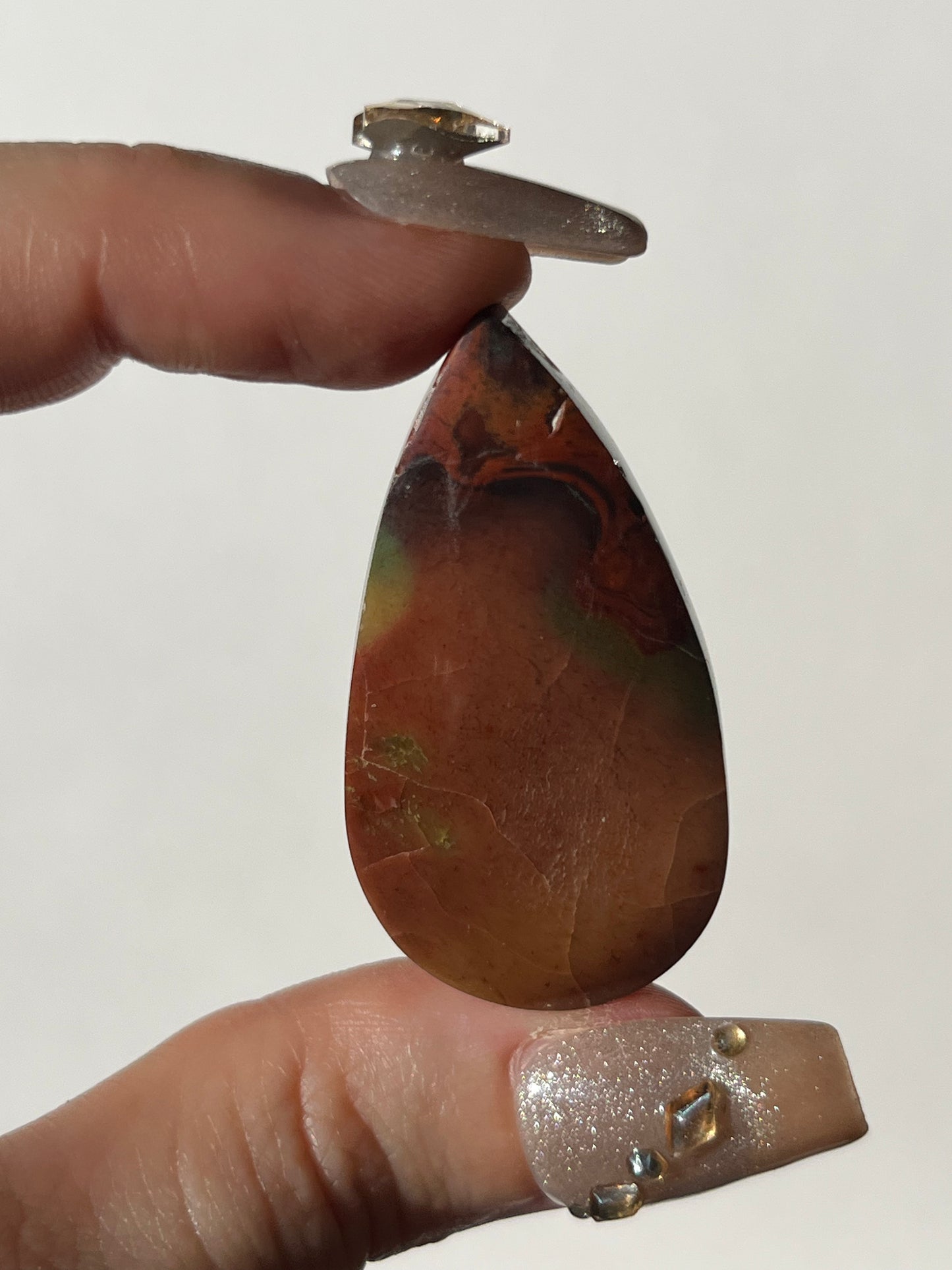 Batu Seniman Picture Jasper with Dendritic Inclusions Cabochon (You Choose)