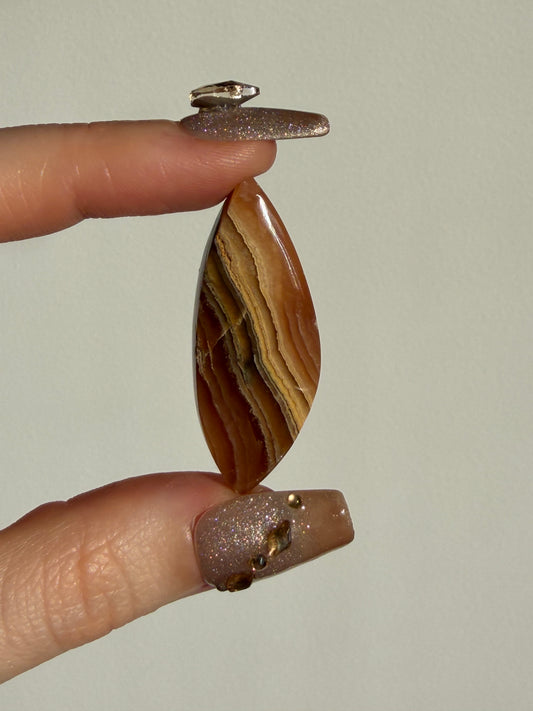 Brown Rhodochrosite Cabochon A