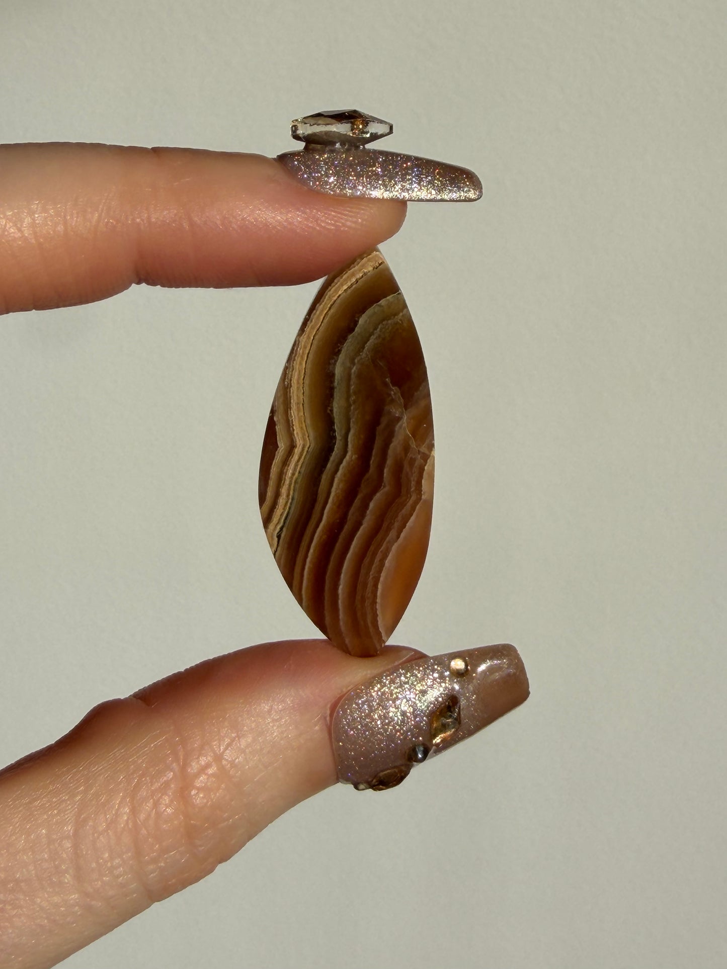 Brown Rhodochrosite Cabochon A