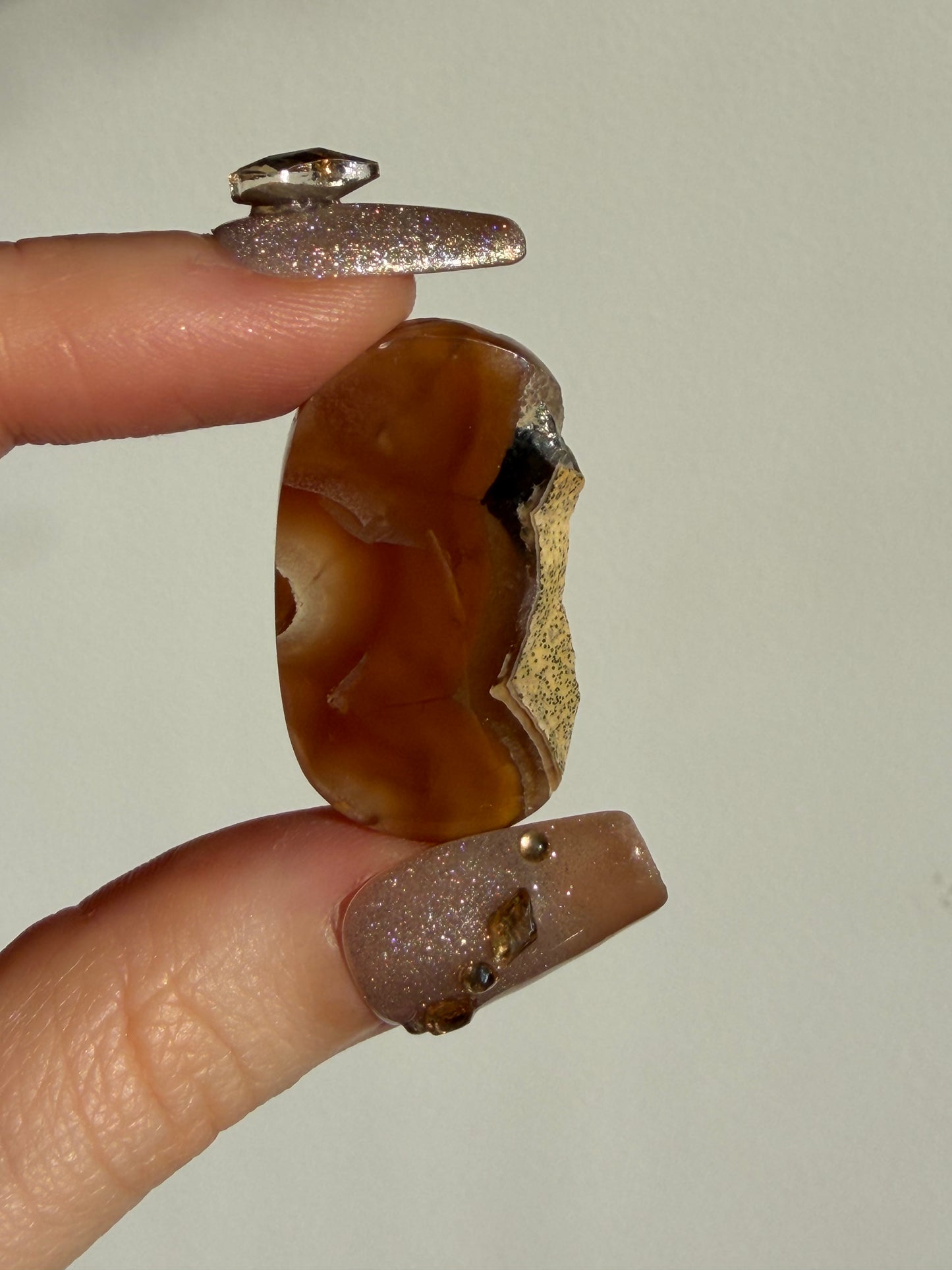 Brown Rhodochrosite Cabochon B