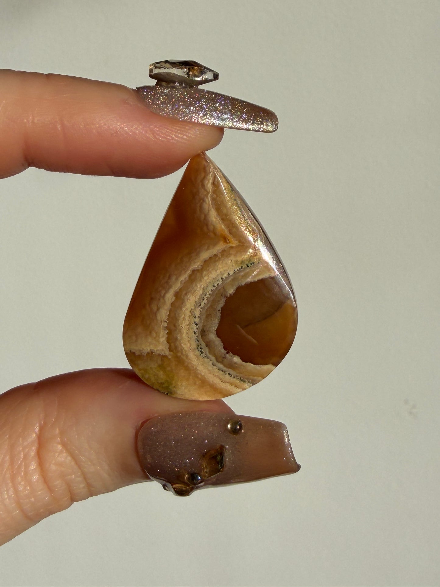 Brown Rhodochrosite Cabochon C