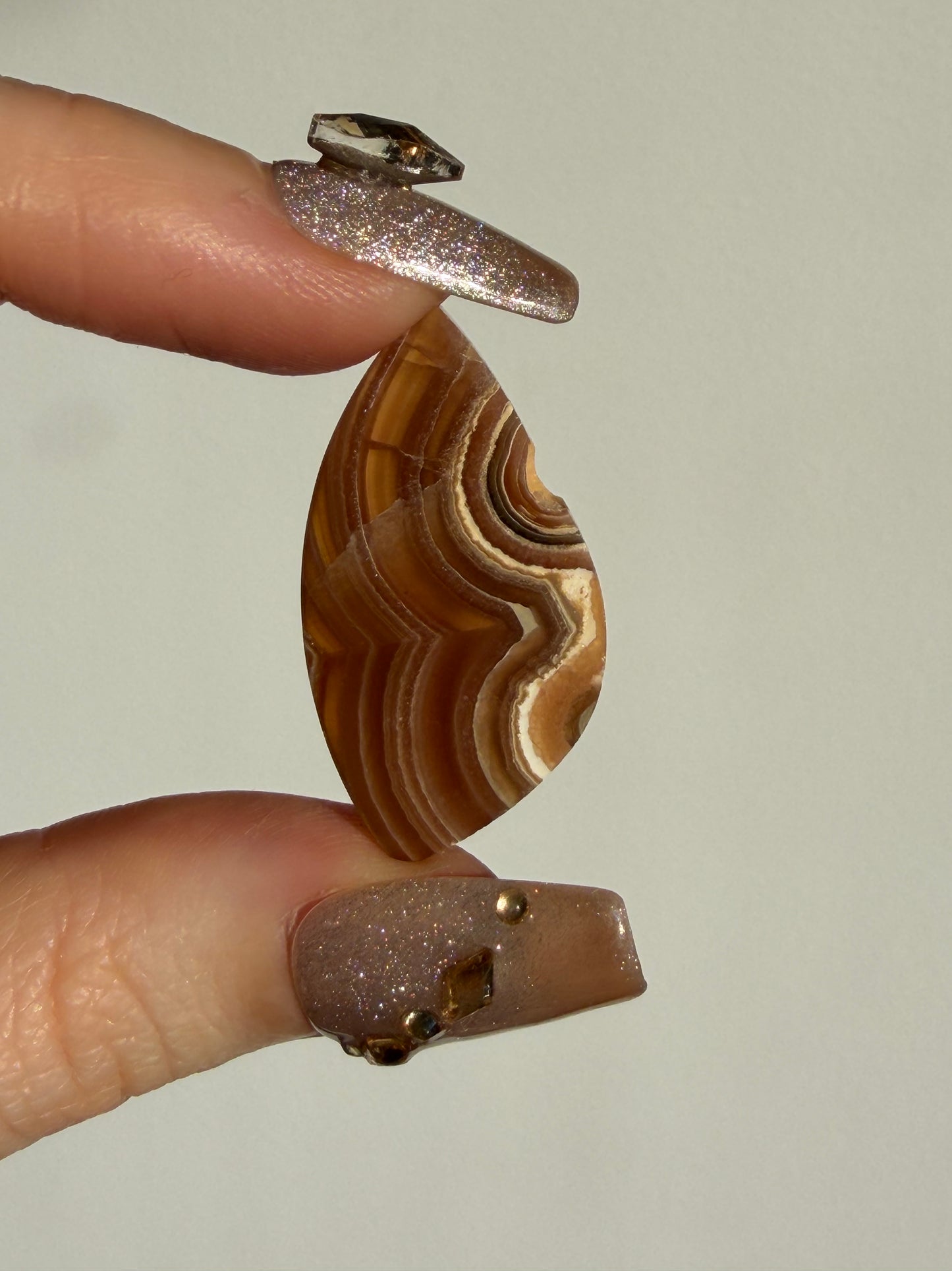 Brown Rhodochrosite Cabochon E