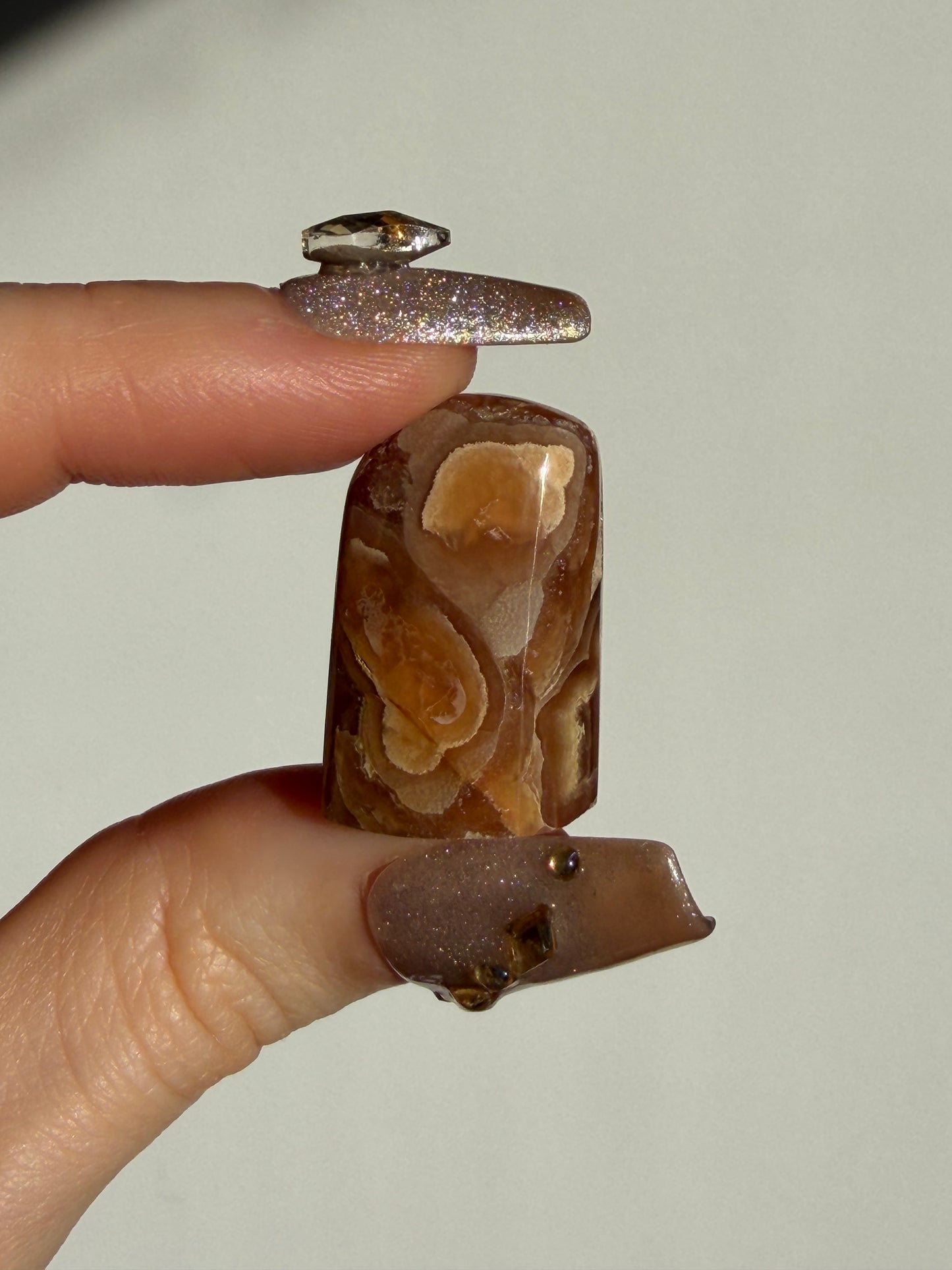 Brown Rhodochrosite Freeform