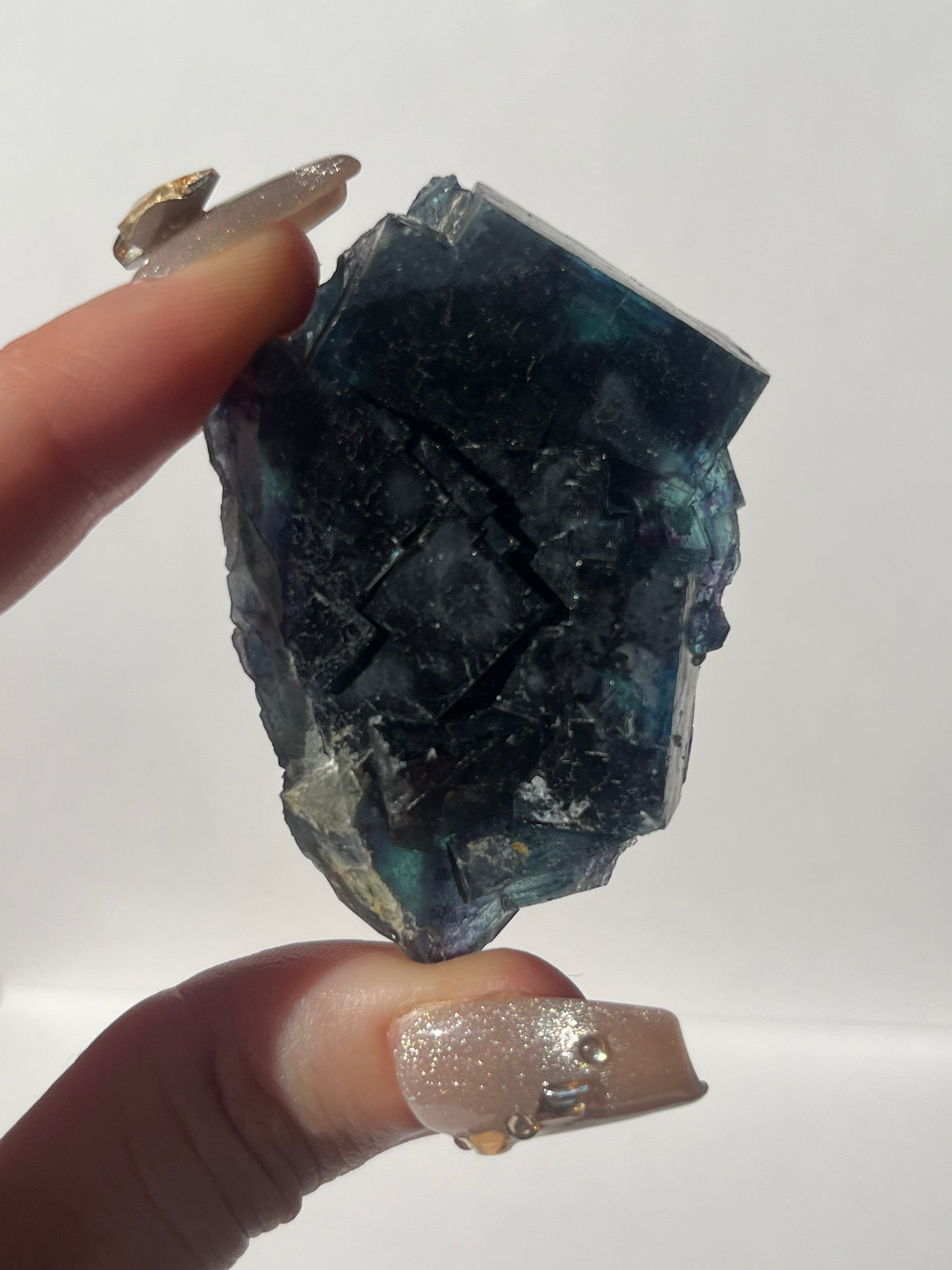 Butterfly Pocket Okorusu Blue Fluorite Specimen A