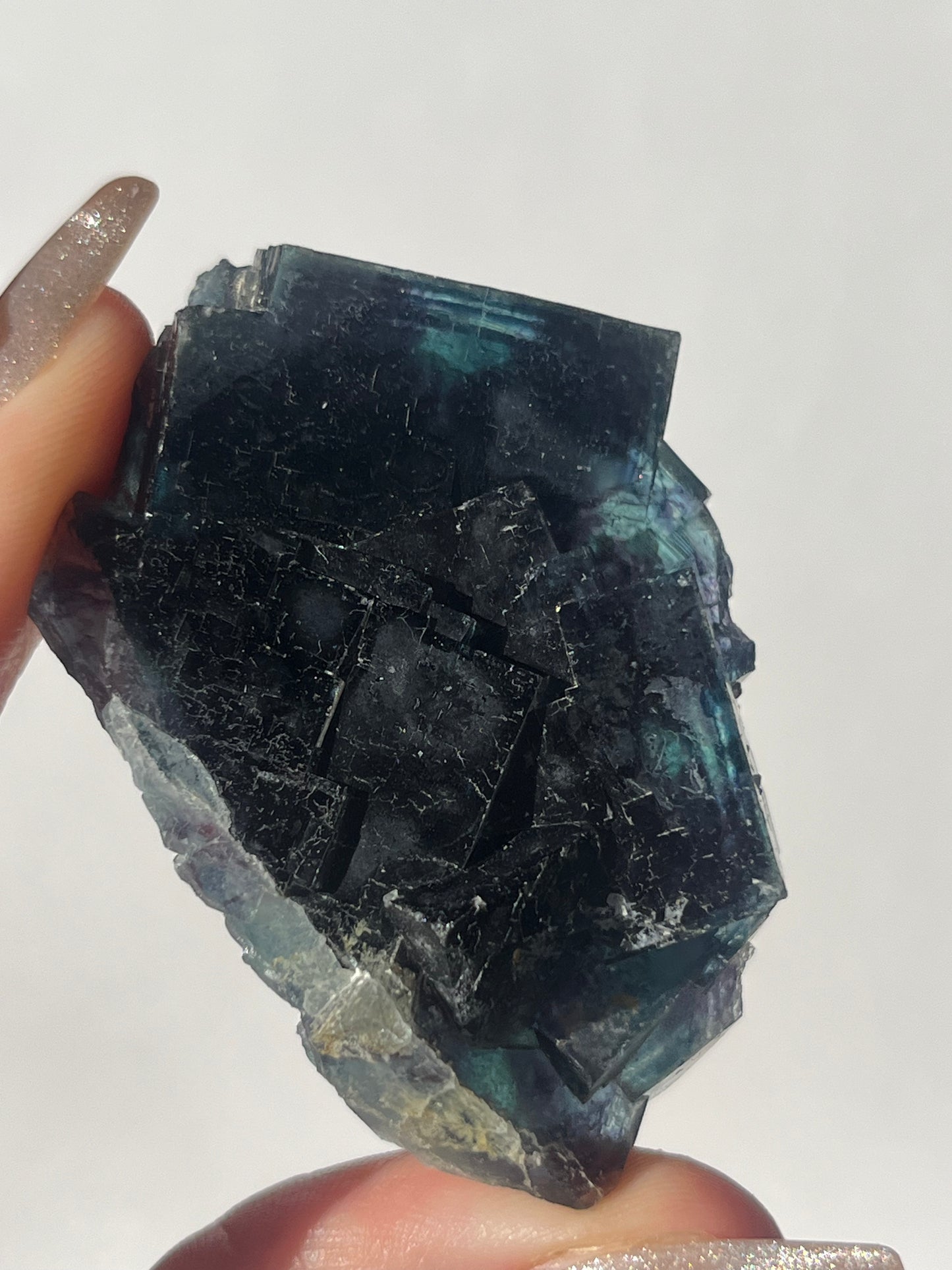 Butterfly Pocket Okorusu Blue Fluorite Specimen A