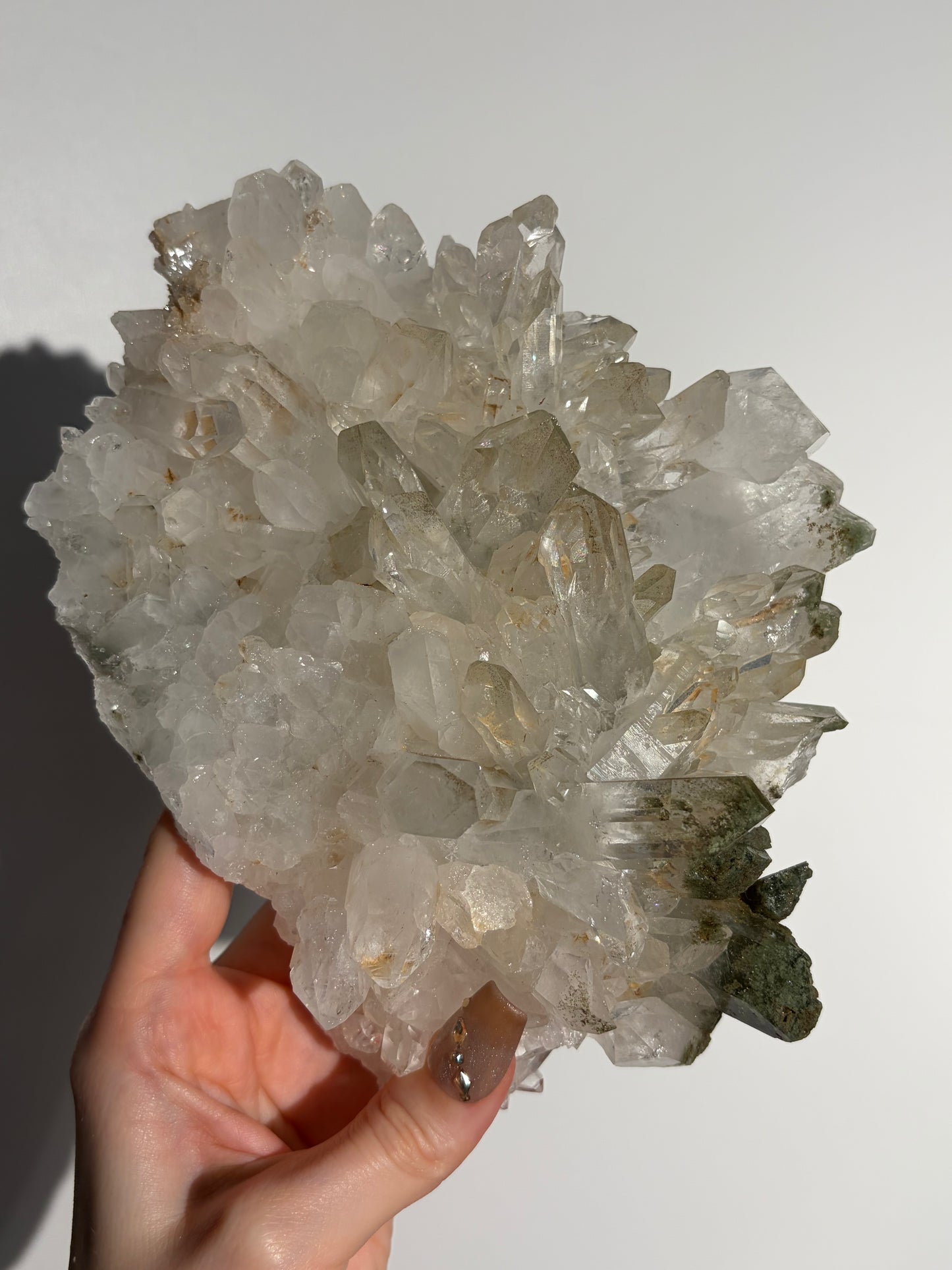 Chlorite Included Quartz Specimen A