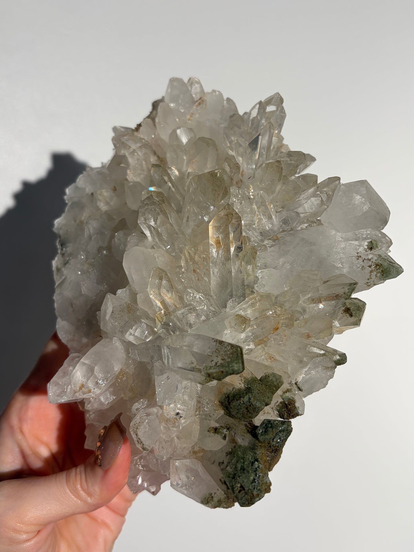 Chlorite Included Quartz Specimen A