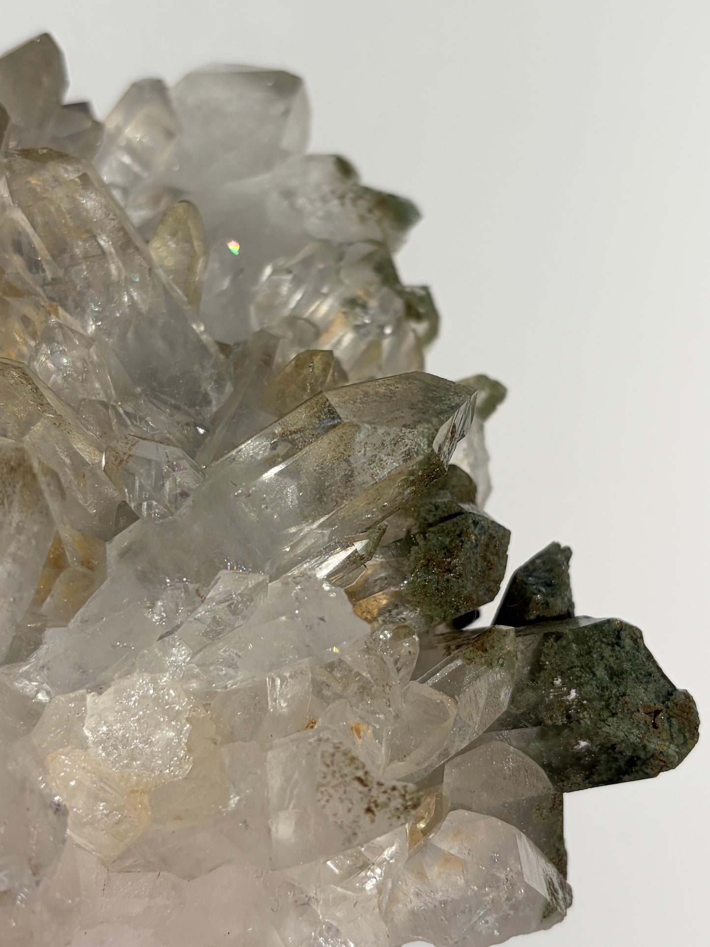 Chlorite Included Quartz Specimen A
