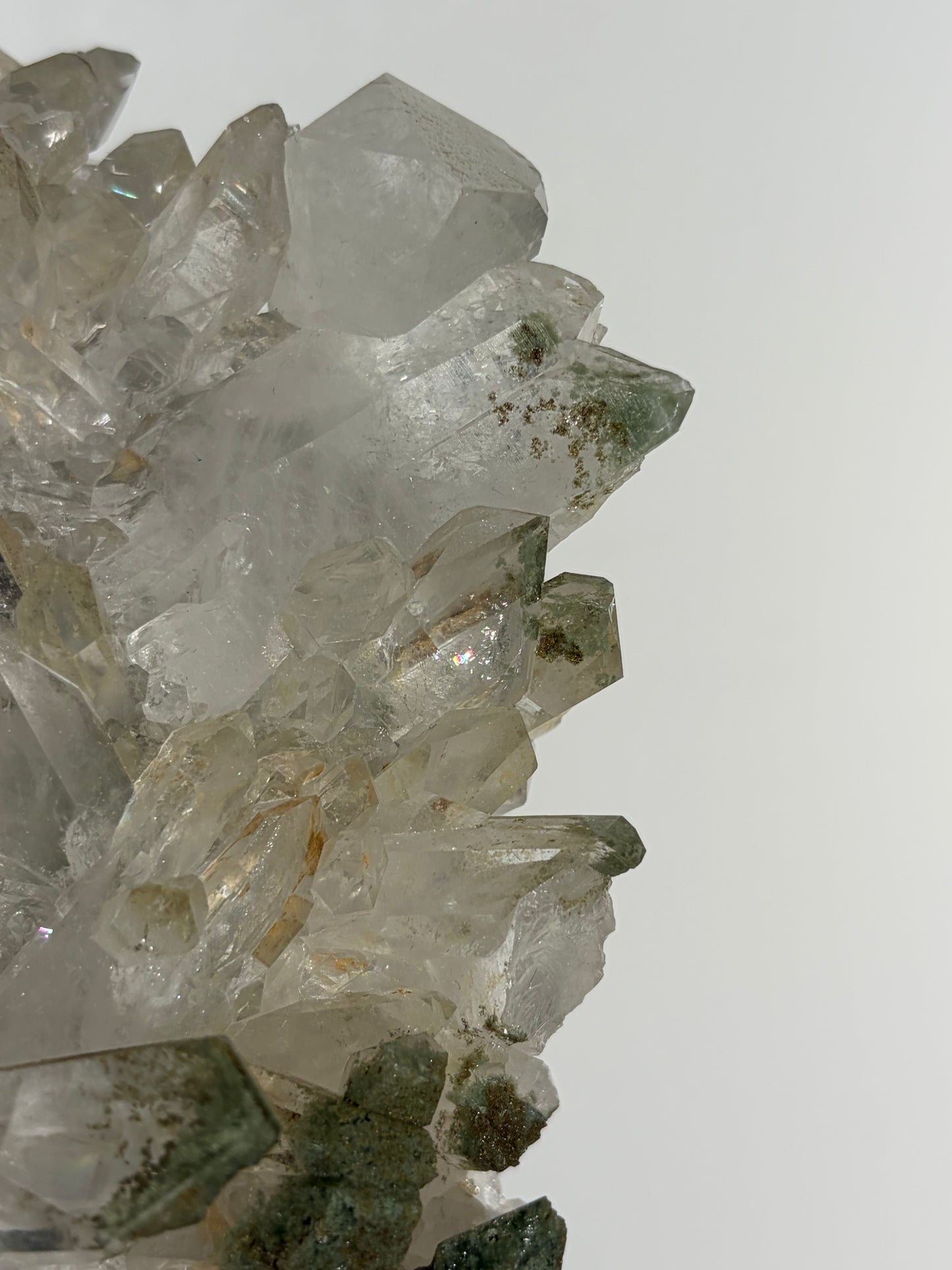 Chlorite Included Quartz Specimen A