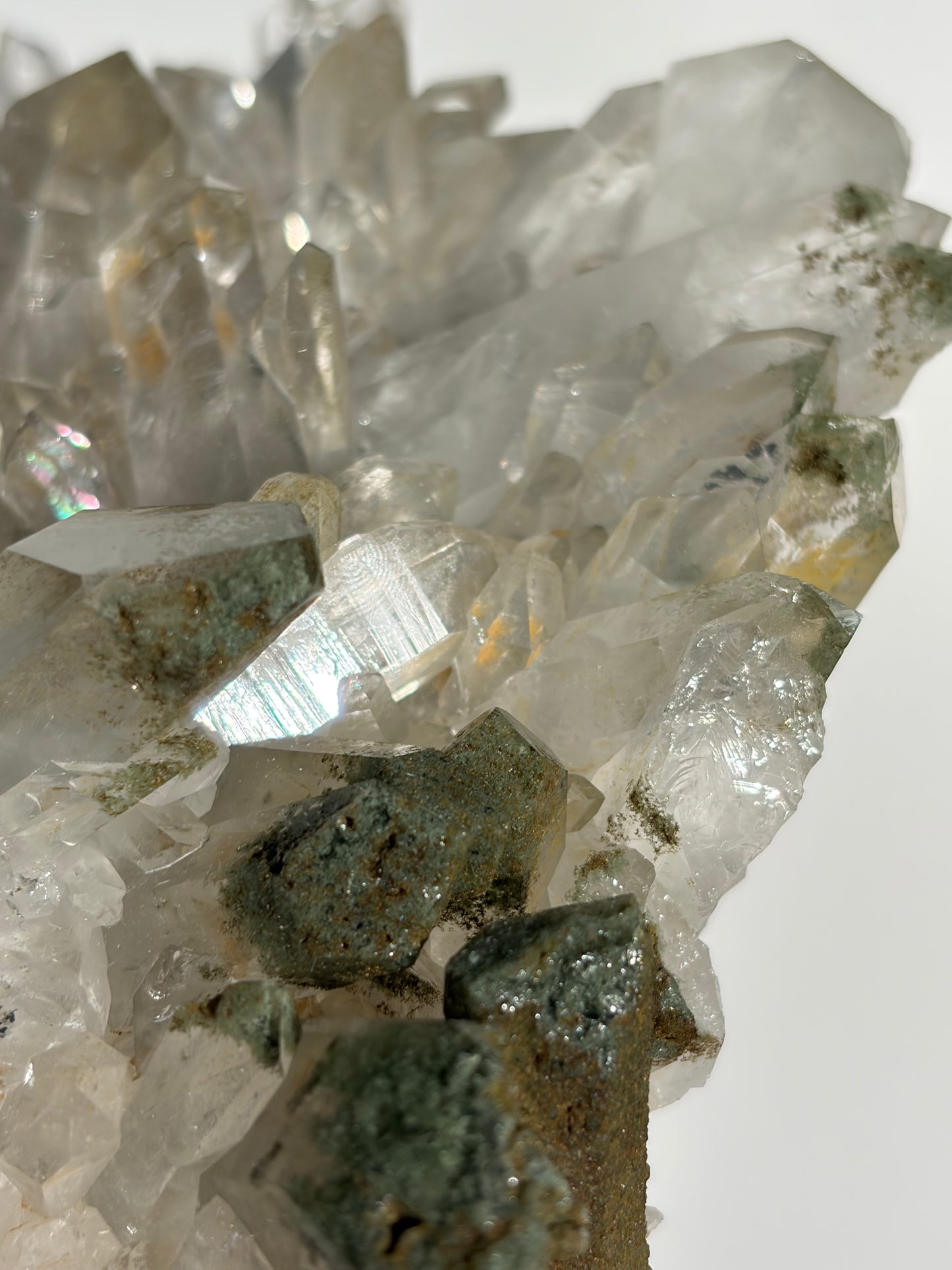 Chlorite Included Quartz Specimen A