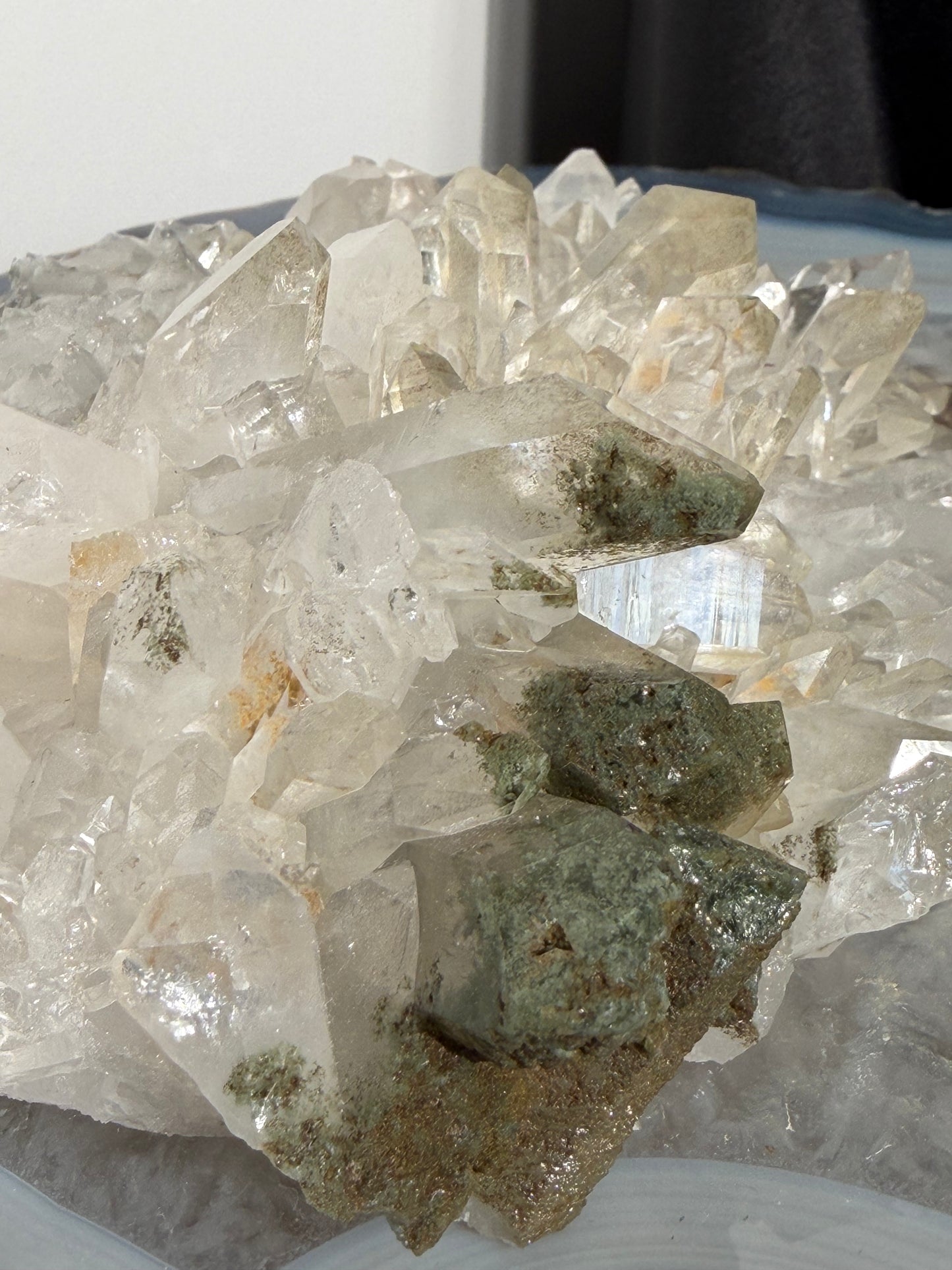 Chlorite Included Quartz Specimen A