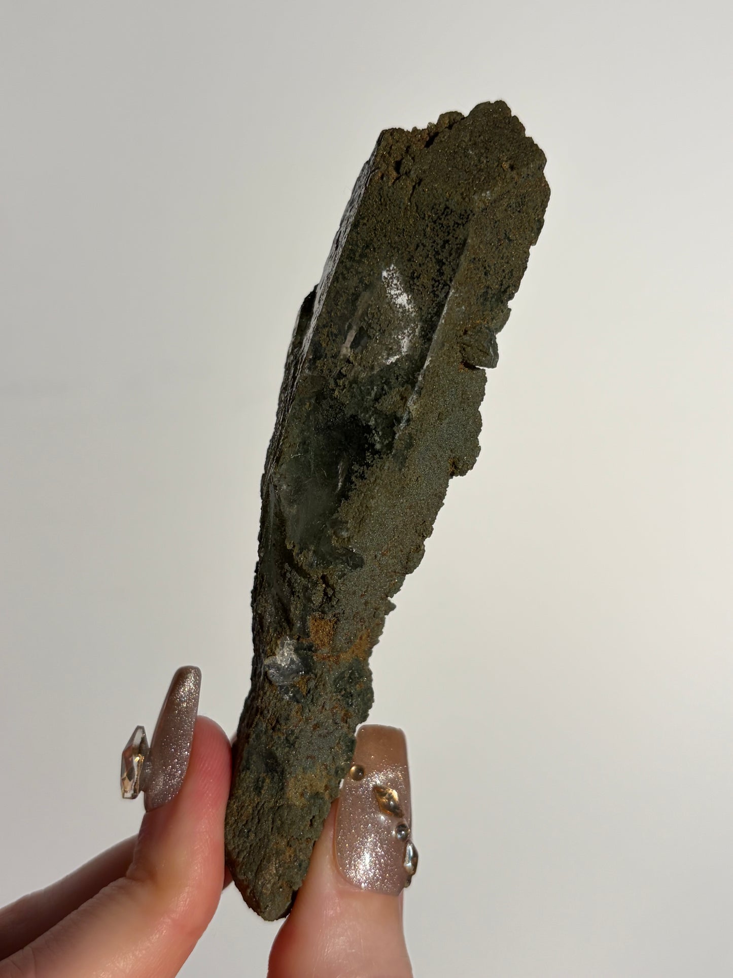 Chlorite Included Quartz Specimen D
