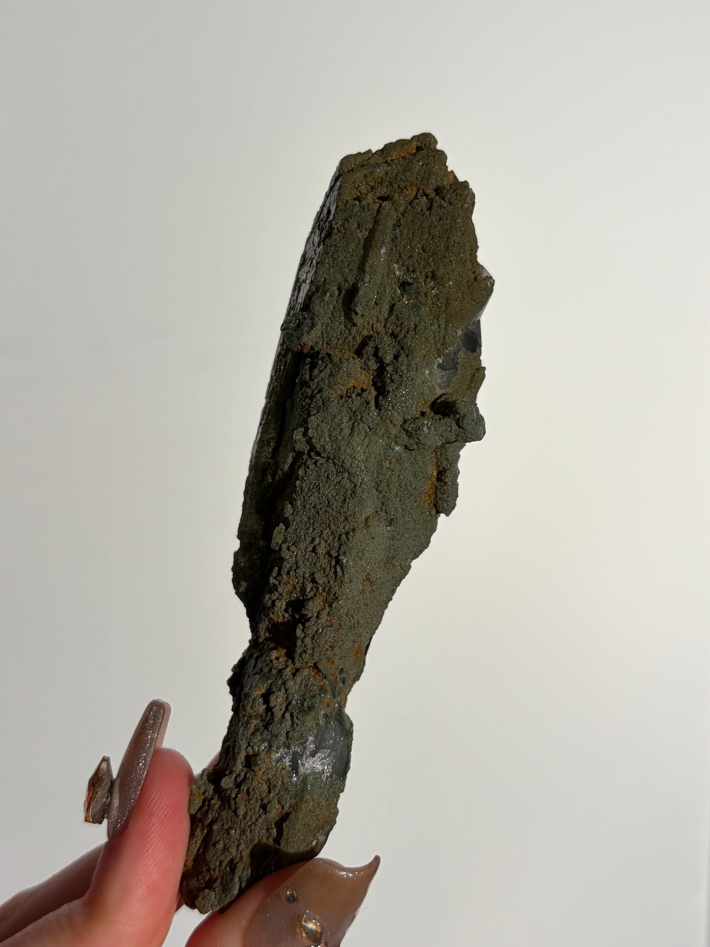 Chlorite Included Quartz Specimen D
