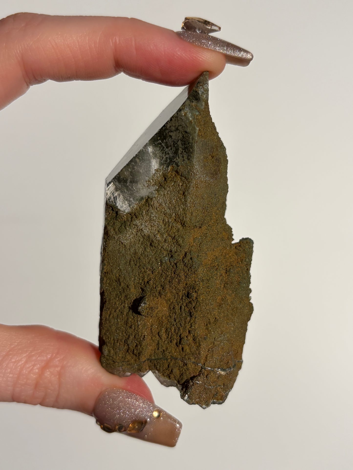 Elestial Chlorite Included Quartz Specimen G