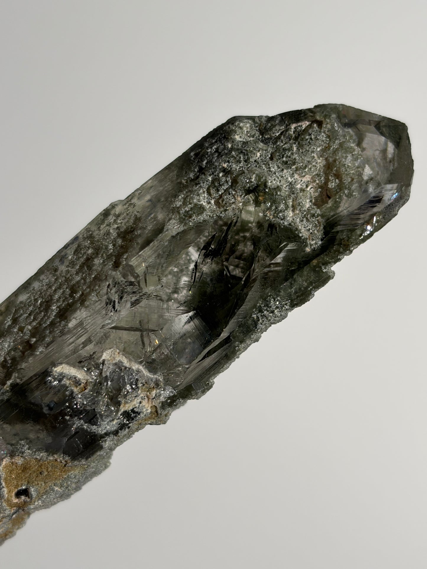 Chlorite Included Quartz Specimen J
