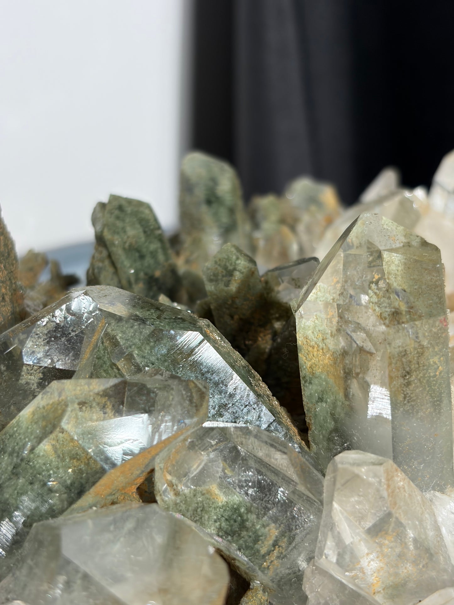 "La Reine" Chlorite Included Quartz Statement Specimen