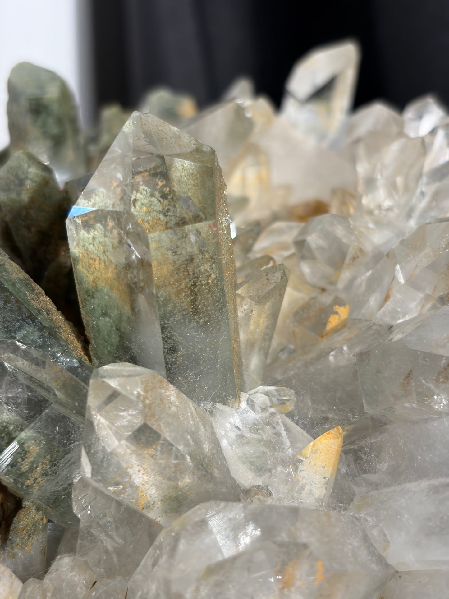 "La Reine" Chlorite Included Quartz Statement Specimen
