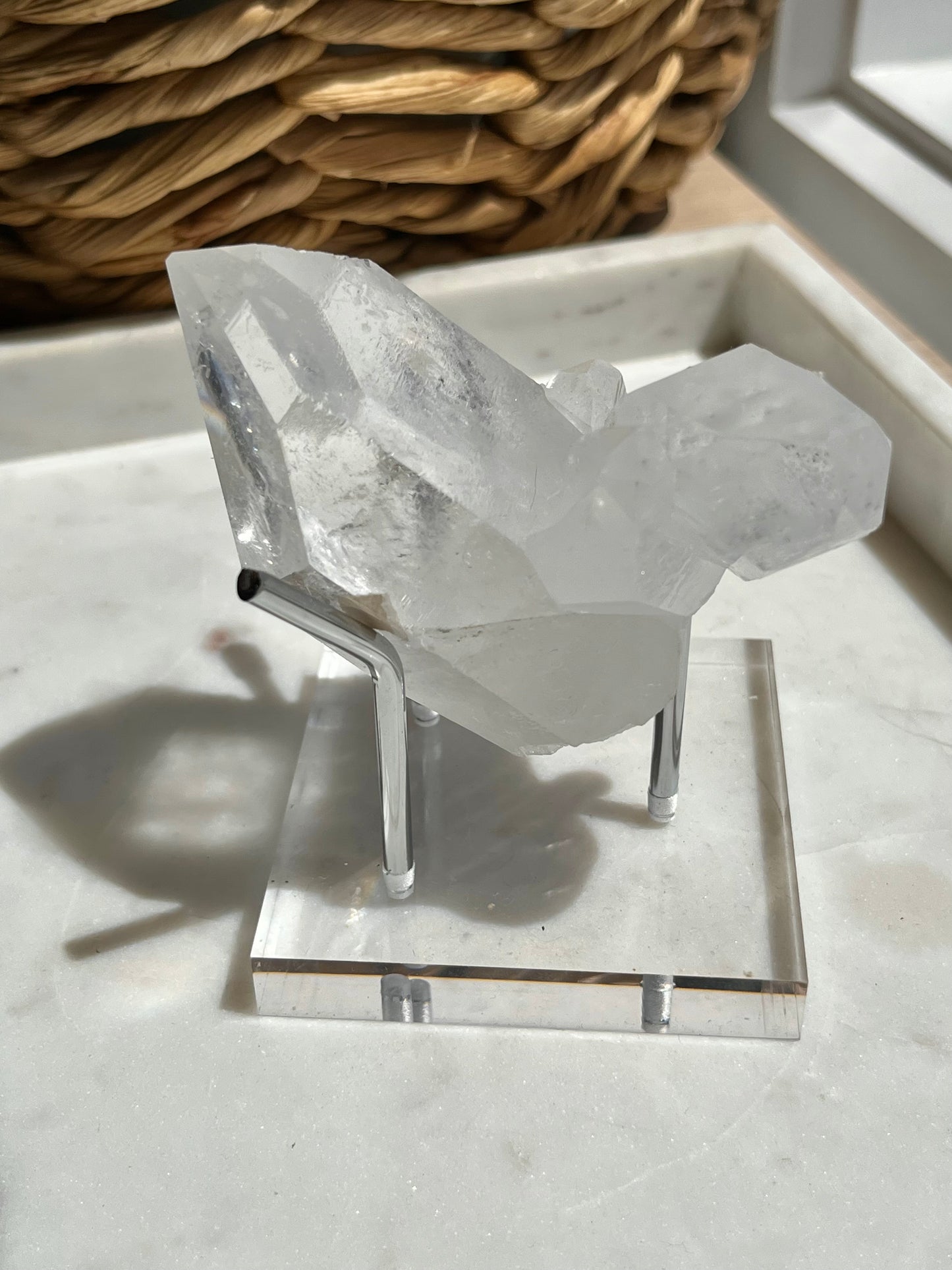Brazilian Clear Quartz Cluster #3