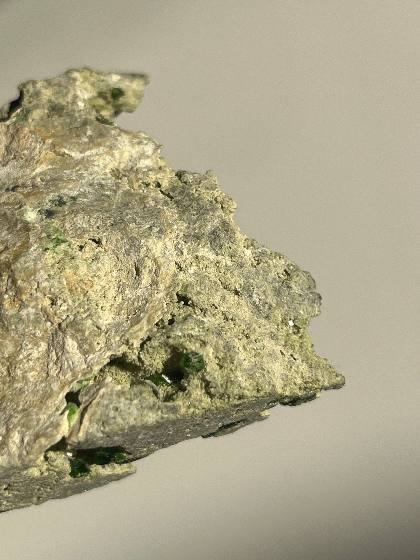 Demantoid Garnet on Matrix Specimen B